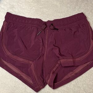 Lululemon Women’s Plum Athletic Shorts